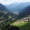 La bassa Val di Peio, in Trentino