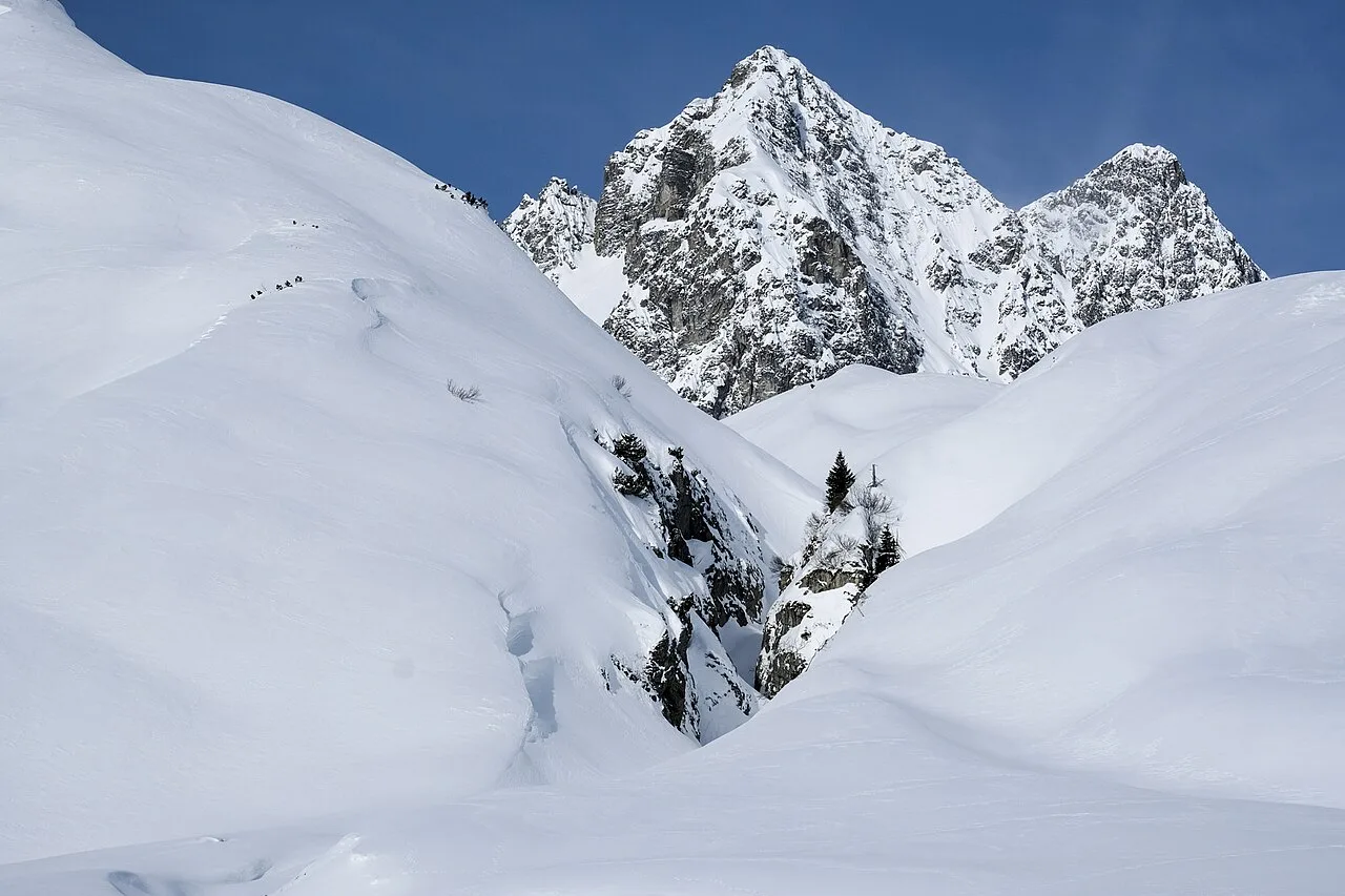 Il comprensorio sciistico dell'Arlberg, tra Stuben, Zürs e Lech