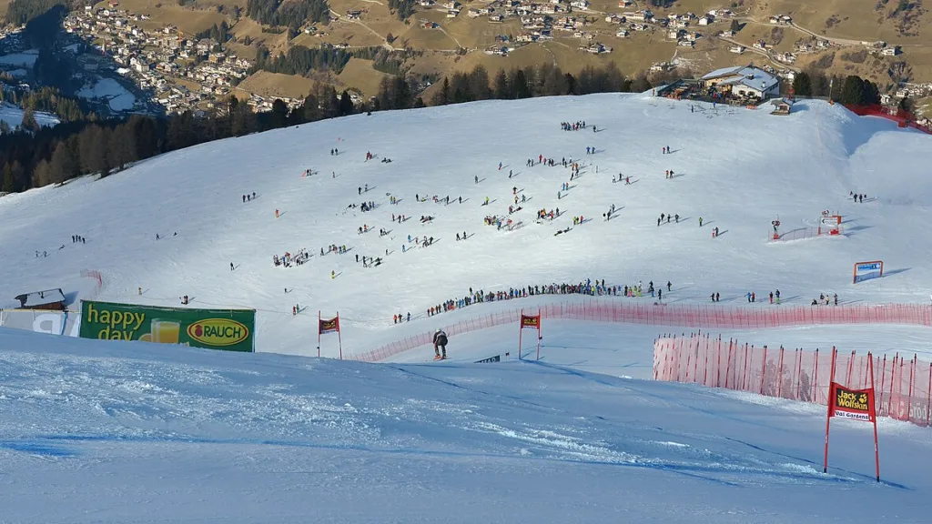 Coppa del Mondo di sci sulla Saslong in Val Gardena