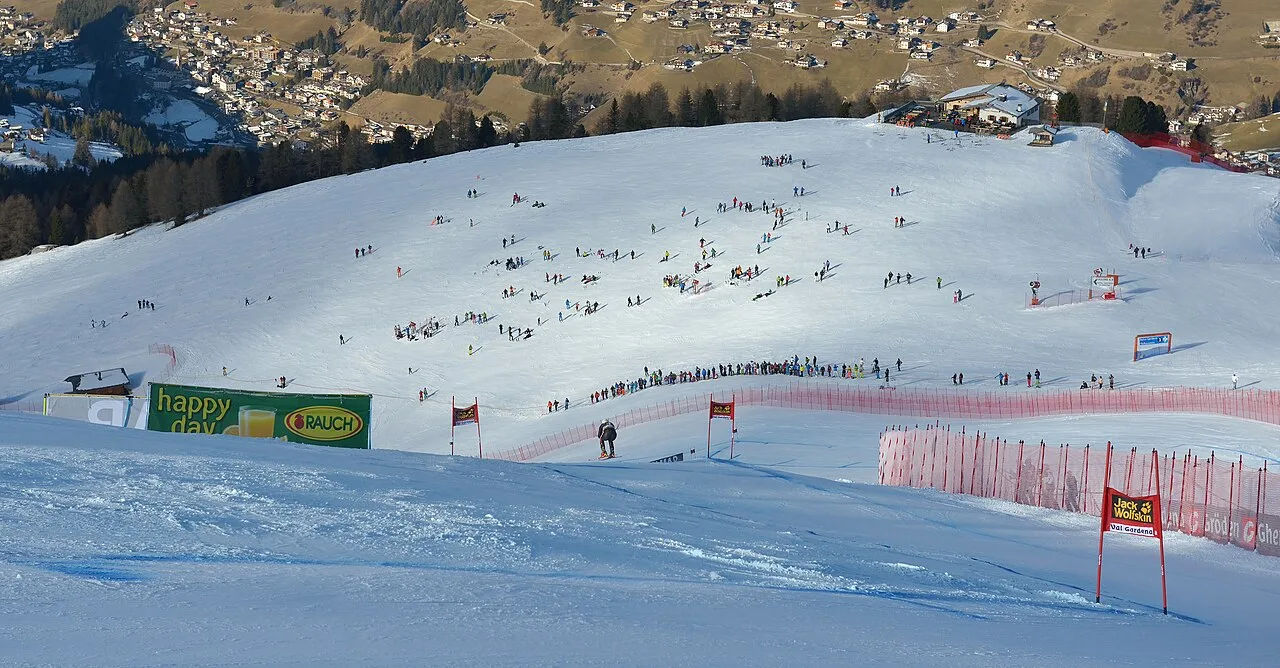 Coppa del Mondo di sci sulla Saslong in Val Gardena