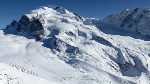 Il Monte Rosa e il Liskamm dal Gornergrat