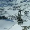 La funivia del Plateau Rosa a Cervinia