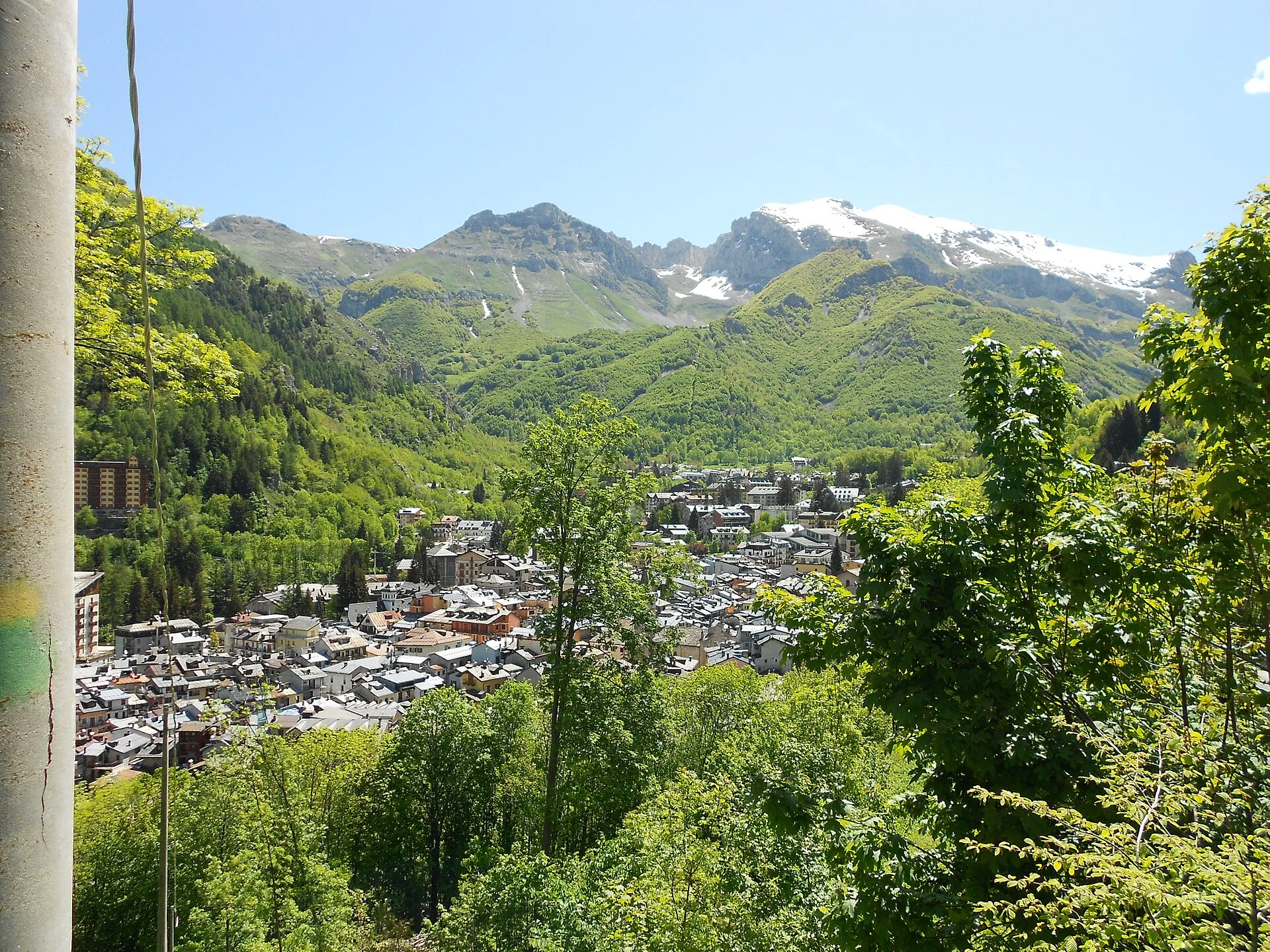 Limone Piemonte vista dall’alto