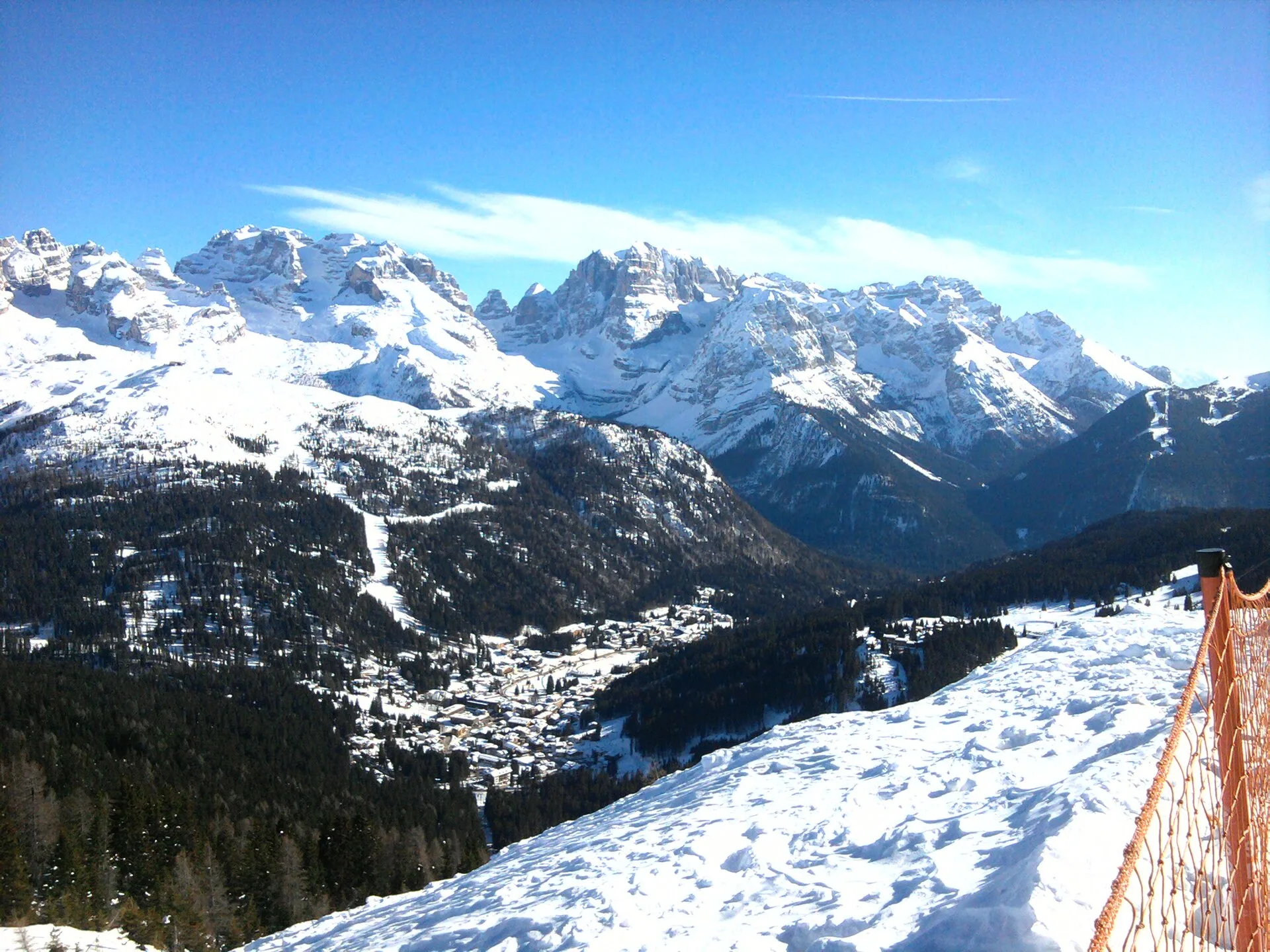 Madonna di Campiglio e le Dolomiti di Brenta innevate