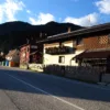 Le case di Ugovizza, in Val Canale, nel Tarvisiano