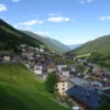 Il paese di Vermiglio, in Val di Sole